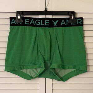 American Eagle Green Athletic Trunks